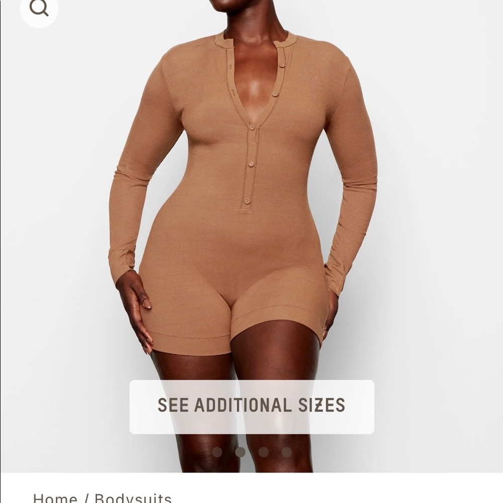 SKIMS XL LOUNGE WEAR color camel